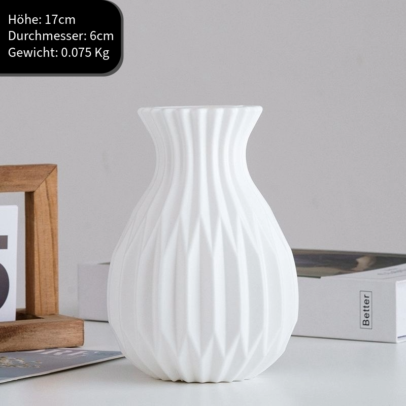 Skandinavische Plastikvase 'vas'